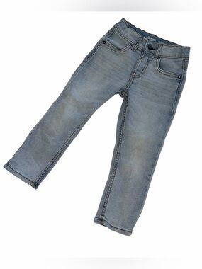 OshKosh B'gosh Boys Skinny Jeans 3T Light Wash Stretch Adjustable Waist Casual